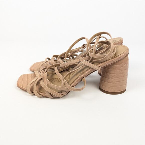 Sam Edelman Tan Daffodil Heeled Sandal Size 10 - Picture 5 of 11